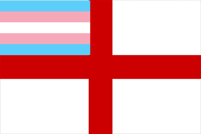 Transgender flag of England